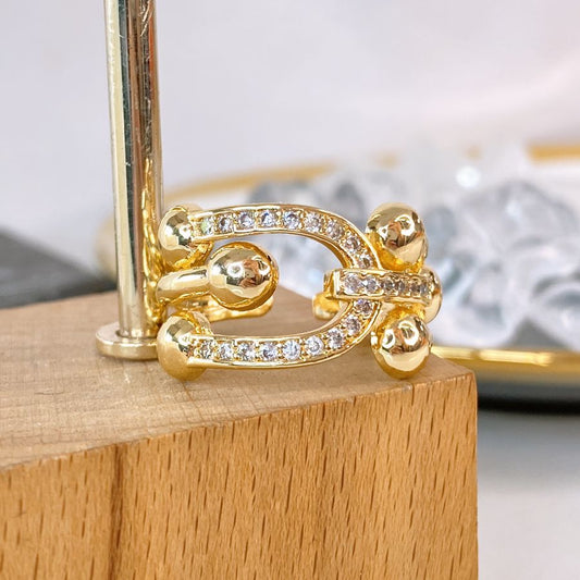 Anillo de Oro Laminado Ajustable AOL100-1