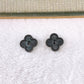 Arete de Acero Inoxidable Trebol Grande AAI2690-1