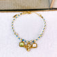 Pulsera Tejida con Dijes de Acero Inoxidable PAI1508-2