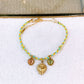 Pulsera Tejida con Dijes de Acero Inoxidable PAI1514-2