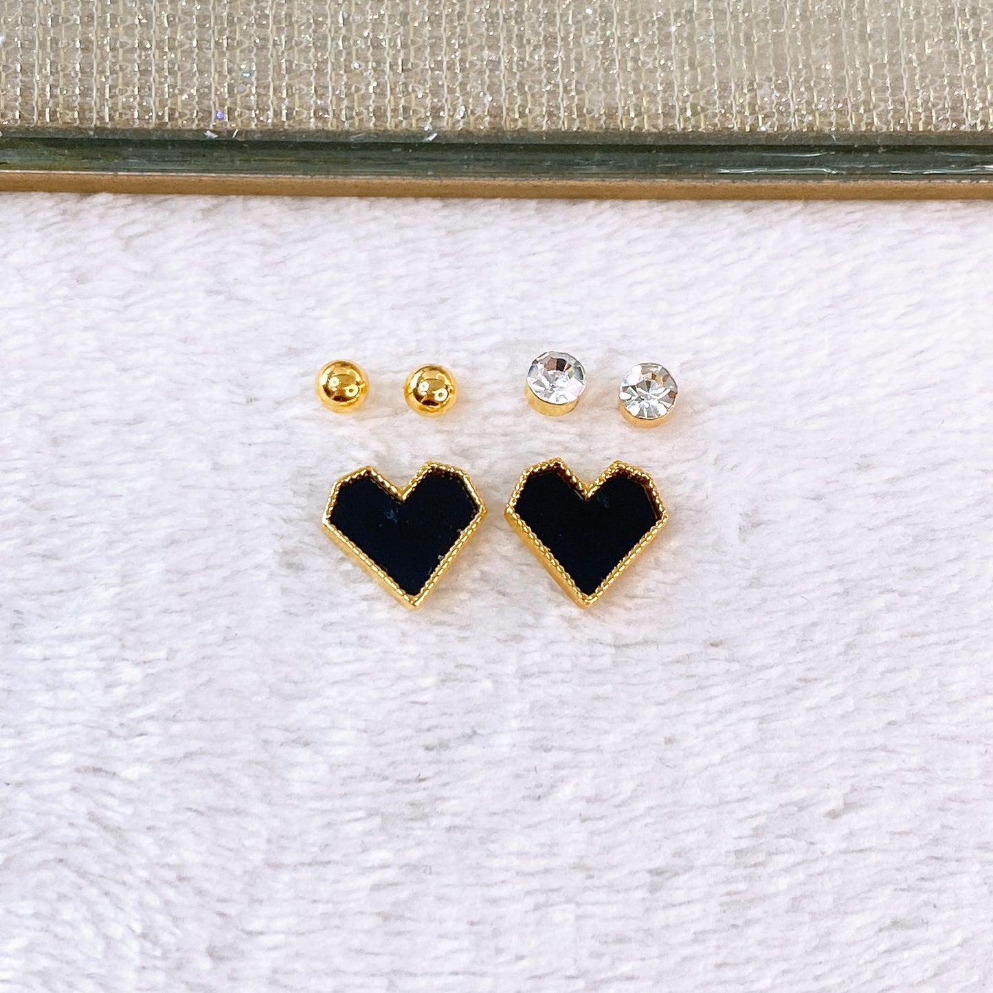 Set de Aretes de Acero Inoxidable AAI2707-7
