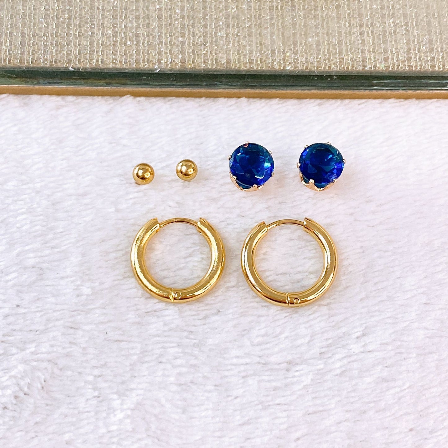 Set de Aretes de Acero Inoxidable AAI2711-4