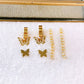 Set de Aretes de Acero Inoxidable AAI2710-2