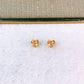 Arete Tipo Broquel de Acero Inoxidable Mediano AAI2716-4