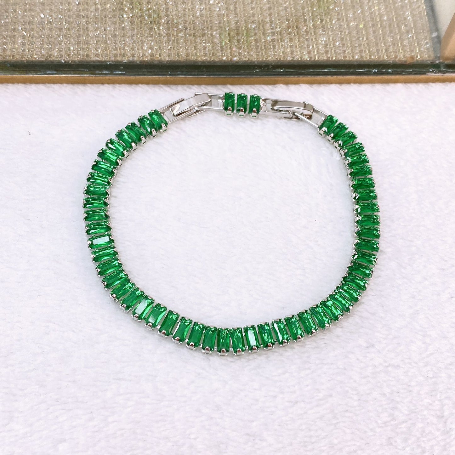 Pulsera de Chapa de Oro COP1760-1