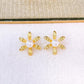 Aretes de Oro Laminado COA2711-1