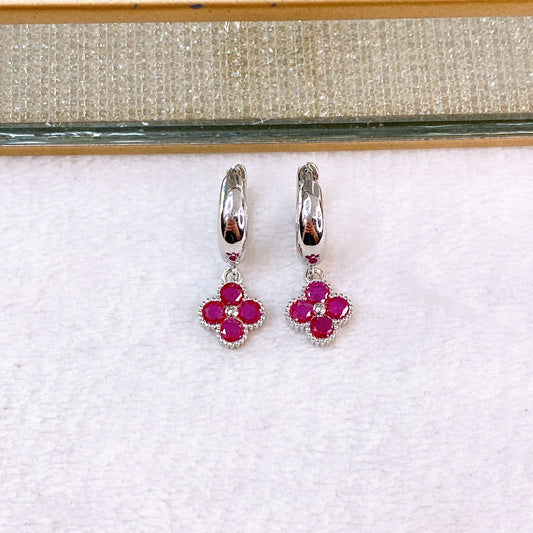 Arete de Chapa de Oro COA2721-2