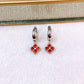 Arete de Chapa de Oro COA2724-2