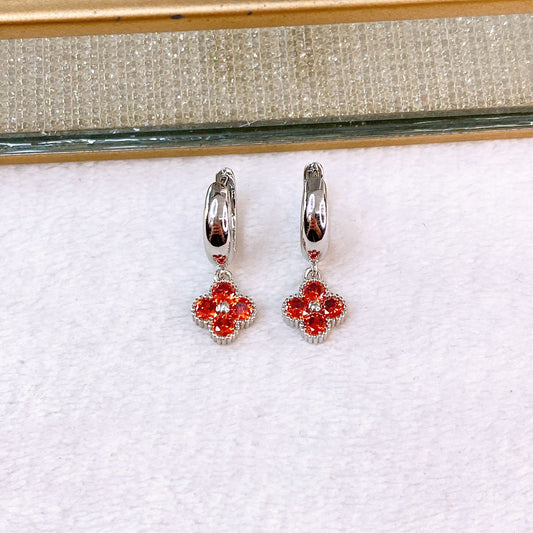 Arete de Chapa de Oro COA2724-2