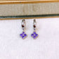 Arete de Chapa de Oro COA2718-2