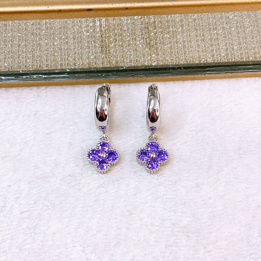 Arete de Chapa de Oro COA2718-2