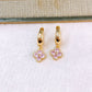 Arete de Chapa de Oro COA2723-1