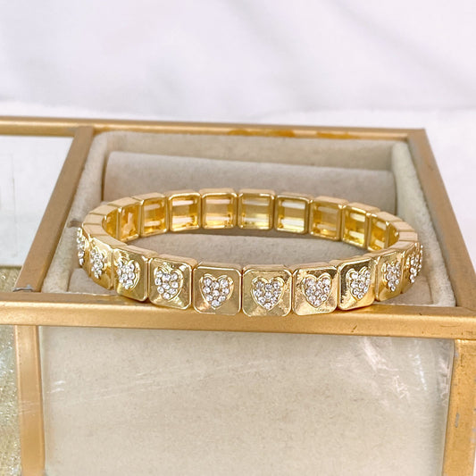 Pulsera de Chapa de Oro COP1768-1