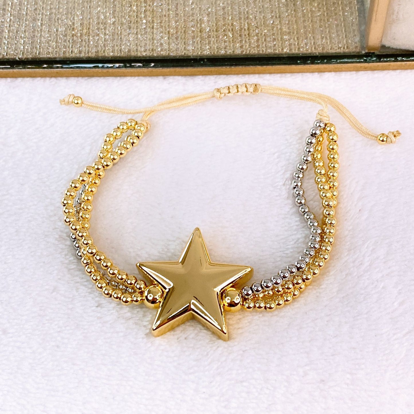 Pulsera de Chapa de Oro COP1773-2