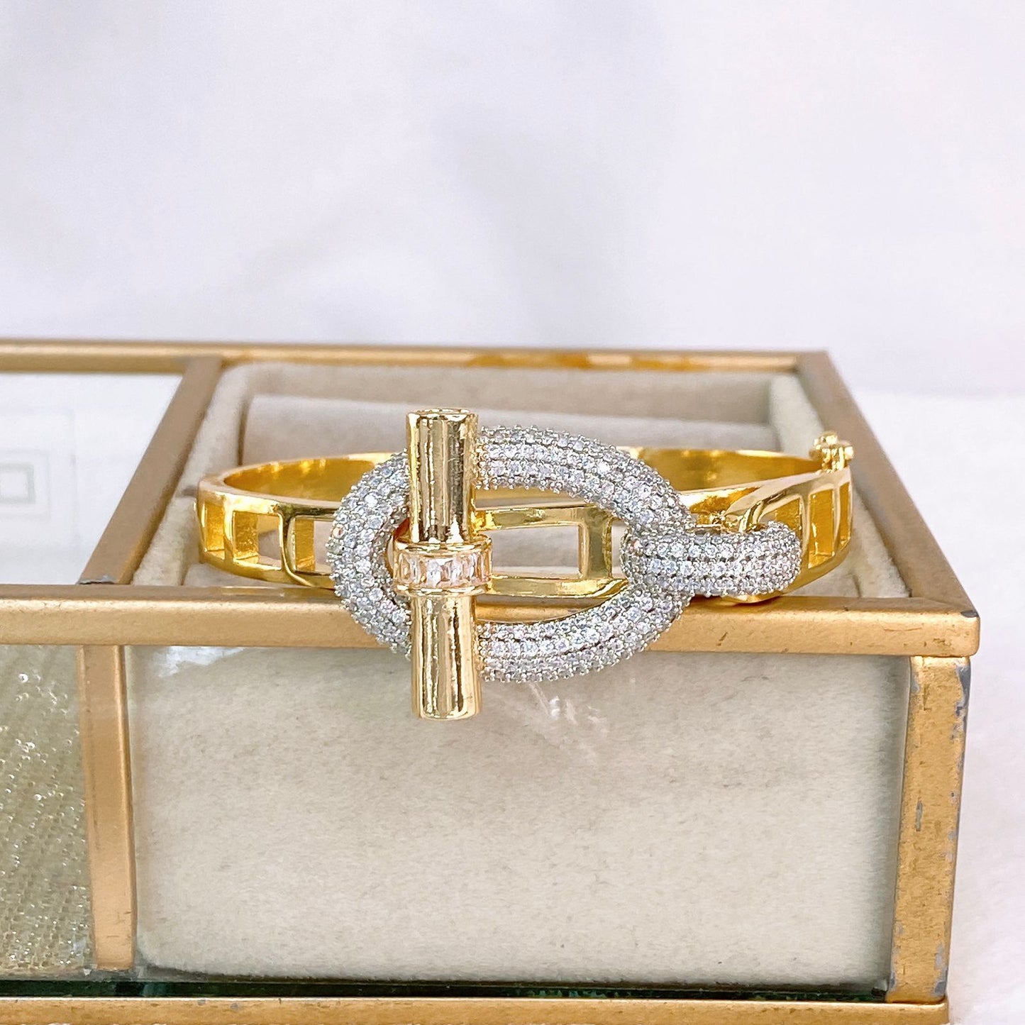Pulsera de Chapa de Oro COP1770-1