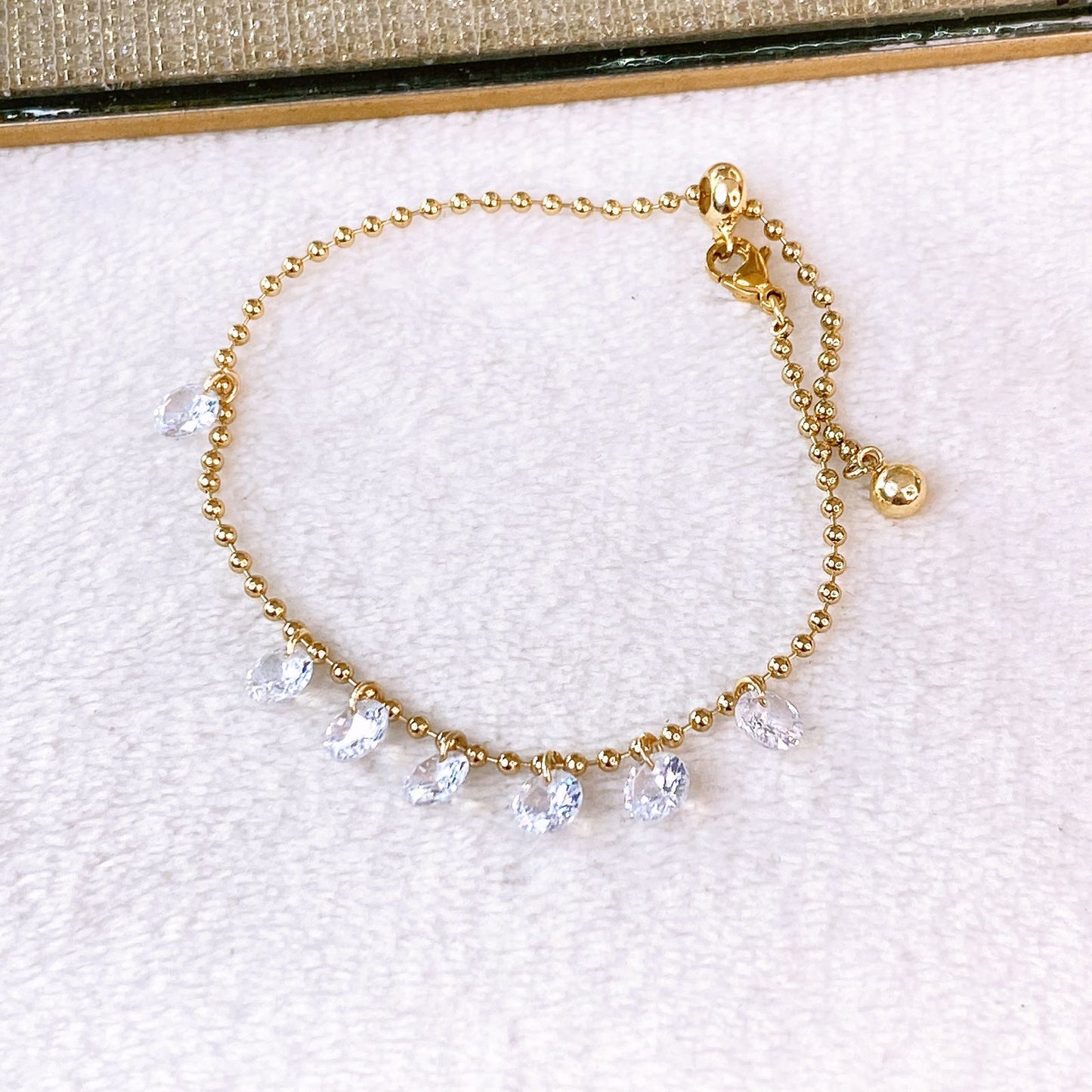 Pulsera de Chapa de Oro COP1780-1