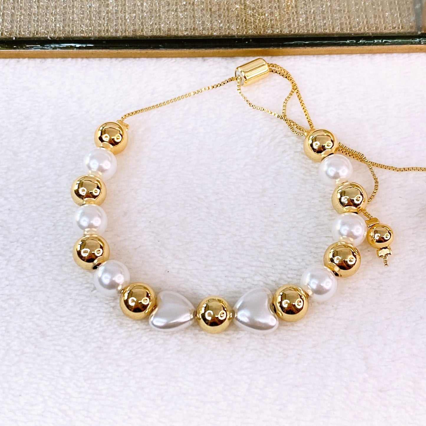 Pulsera de Chapa de Oro COP1797-1