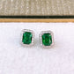 Arete de Chapa de Oro COA2733-2