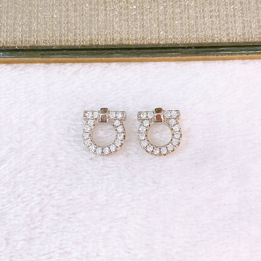 Arete de Chapa de Oro COA2738-2