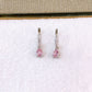 Arete de Chapa de Oro COA2732-3