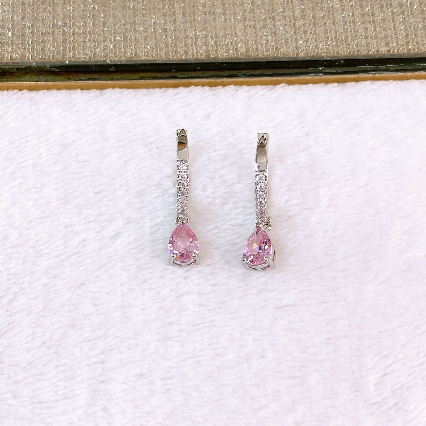 Arete de Chapa de Oro COA2732-3