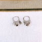 Arete de Chapa de Oro COA2741-2