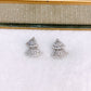 Arete de Chapa de Oro COA2735-1