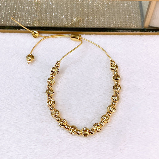 Pulsera de Chapa de Oro COP1805-1