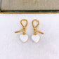 Arete de Chapa de Oro COA2762-3