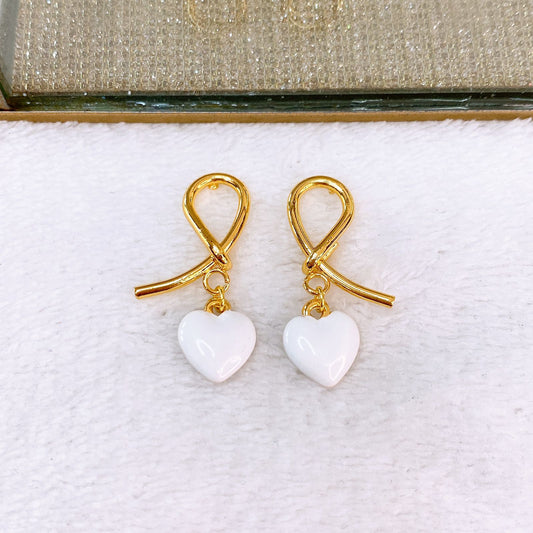 Arete de Chapa de Oro COA2762-3