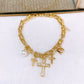 Pulsera de Chapa de Oro COP1836-1