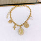 Pulsera de Chapa de Oro COP1825-1