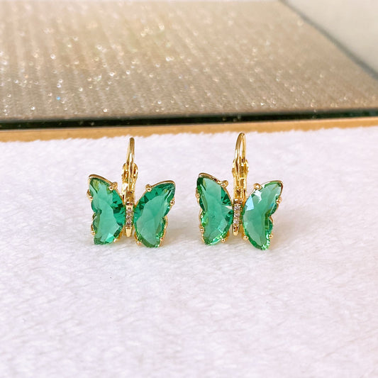 Arete de Chapa de Oro COA2770-9