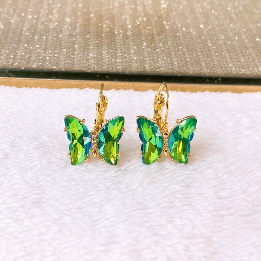Arete de Chapa de Oro COA2770-10