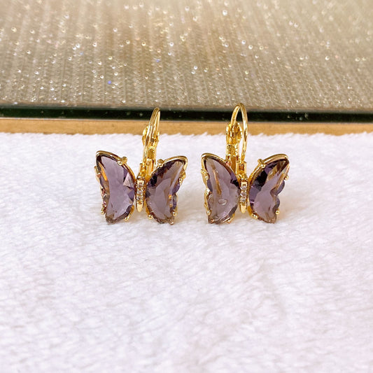 Arete de Chapa de Oro COA2770-4