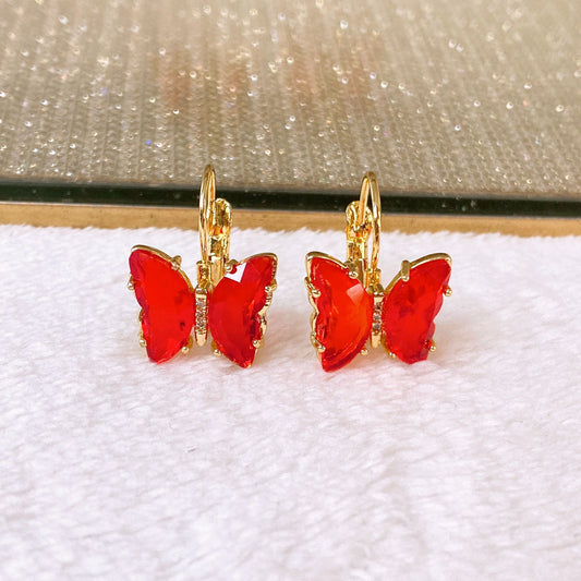 Arete de Chapa de Oro COA2770-5