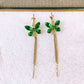 Arete de Chapa de Oro COA2764-5