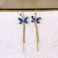 Arete de Chapa de Oro COA2764-3