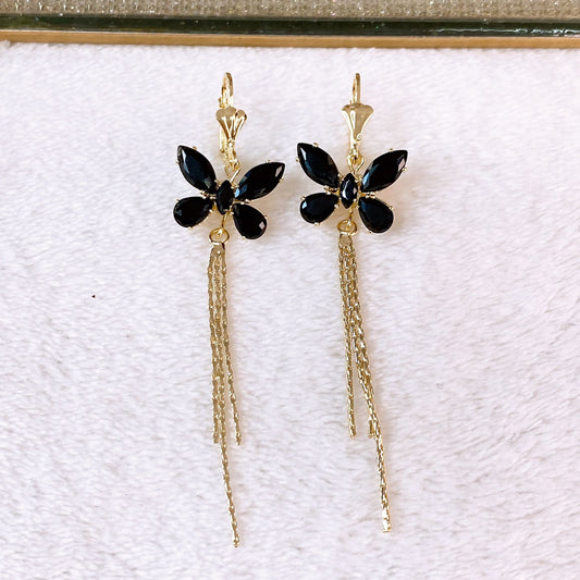 Arete de Chapa de Oro COA2764-2
