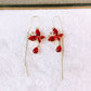 Arete de Chapa de Oro COA2765-6