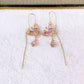 Arete de Chapa de Oro COA2765-4