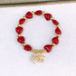 Pulsera de Chapa de Oro COP1857-1