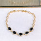 Pulsera de Chapa de Oro COP1856-2