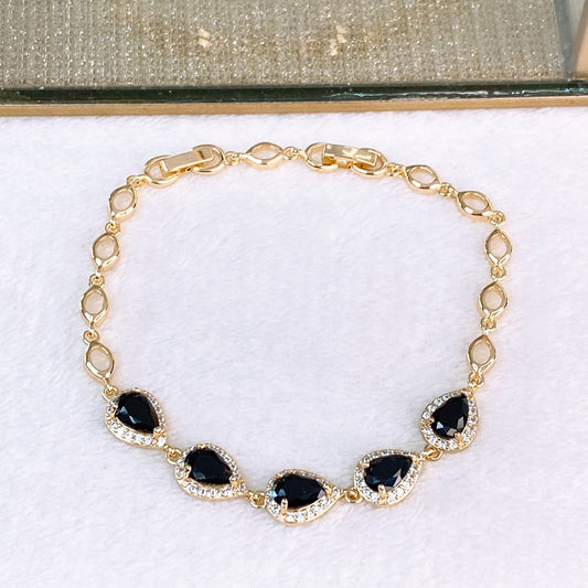 Pulsera de Chapa de Oro COP1856-2