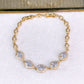 Pulsera de Chapa de Oro COP1856-1