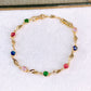 Pulsera de Chapa de Oro COP1855-1