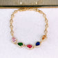 Pulsera de Chapa de Oro COP1856-3