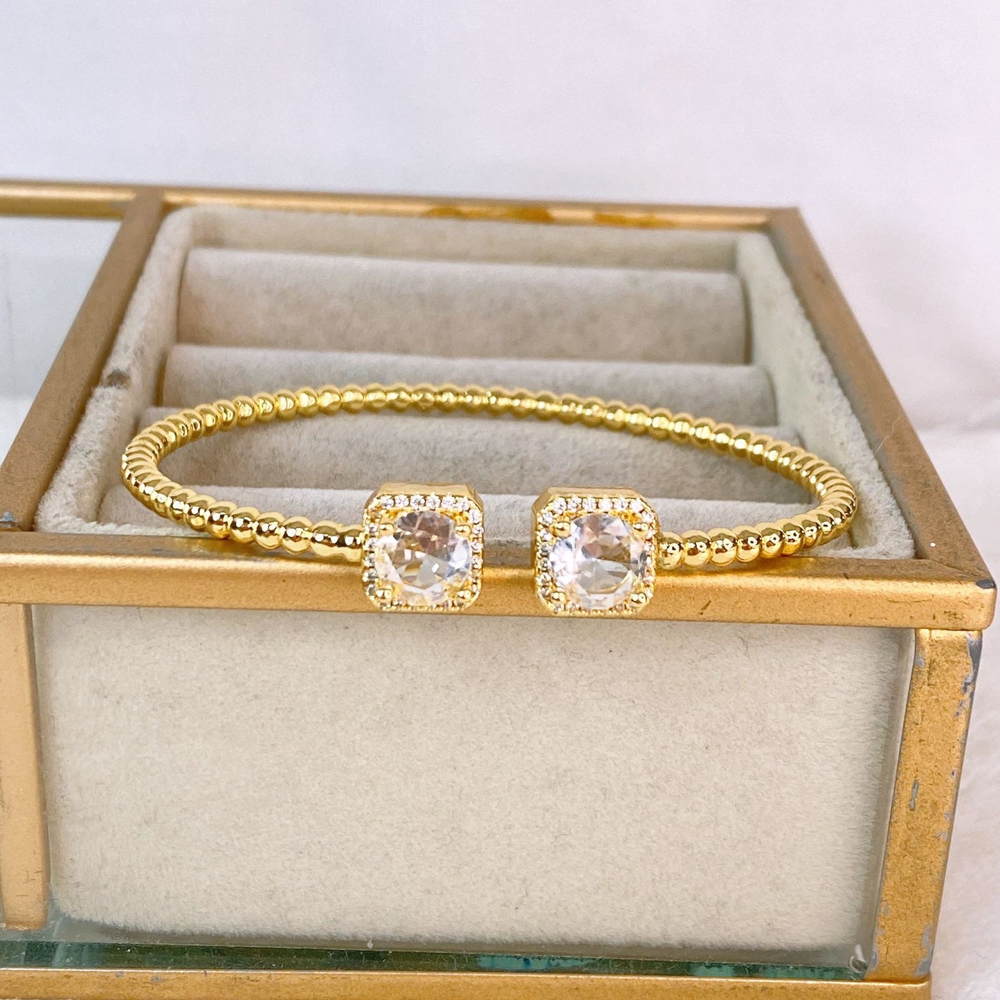 Pulsera de Chapa de Oro COP1845-1