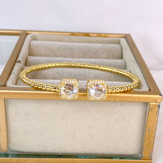 Pulsera de Chapa de Oro COP1845-1