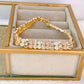 Pulsera de Chapa de Oro COP1873-1